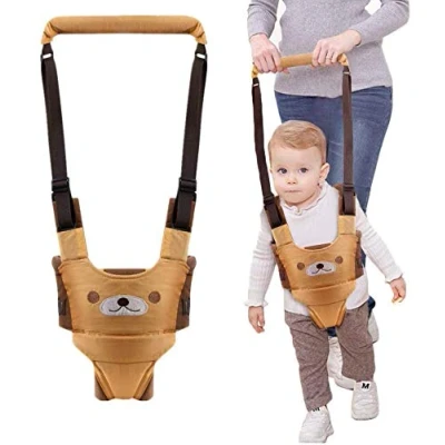Abbildung von Baby Walking Harness Infant Assistant Sicherheitsgeschirr für Neugeborene &amp; Mütter (Gelb)