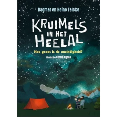 Abbildung von Kruimels in het heelal: Hoe groot is de oneindigheid?
