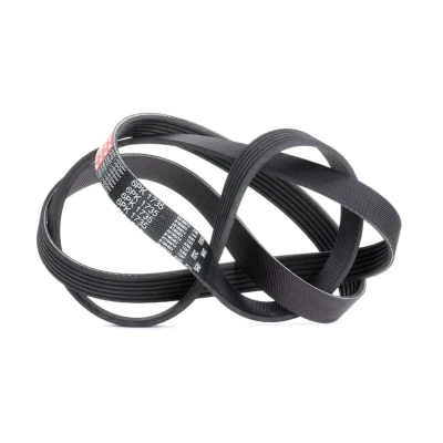 Abbildung von GATES 6PK1735 Keilrippenriemen 1735 6 Polyester, EPDM (Ethylen Propylen Dien Kautschuk) RoadMax Value Line VOLKSWAGEN: Tiguan I, Polo IV Schrägheck