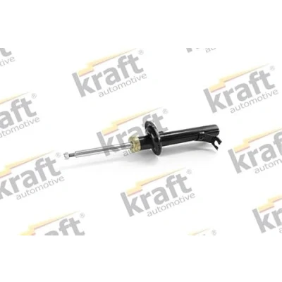 Abbildung von KRAFT 4002115 Stoßdämpfer Vorderachse links Gasdruck Zweirohr Federbein oben Stift FORD: FIESTA 5, 5 Van, MAZDA: 2 Hatchback