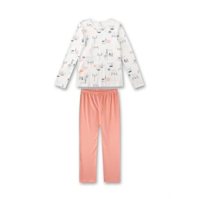Abbildung von Sanetta Mädchen Schlafanzug Pyjama 100% Bio Baumwolle