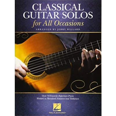 Abbildung von Classical Guitar Solos for All Occasions: Over 50 Favorite Repertoire Pieces Written in Standard Notation and Tablature