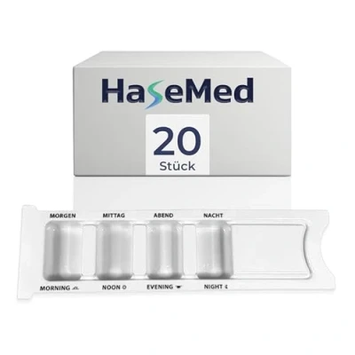 Abbildung von Hasemed Medikamentendispenser 4 Fächer, für 1 Tag 20 St