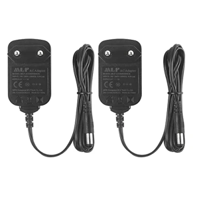 Abbildung von Security 01 2er Pack DC 6V 2A 1000mA Netzteil Adapter, Stecker 5,5 mm x 2,1
