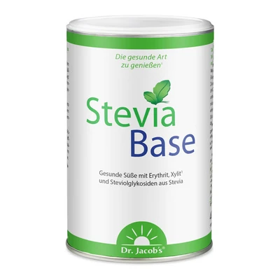 Abbildung von Dr. Jacob&#039;s SteviaBase Zuckerersatz Erythrit Xylit Stevia