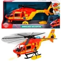Abbildung von Dickie Toys Spielzeug Hubschrauber Spielfahrzeug Helikopter Go Real / SOS Ambulance Helicopter 203716024