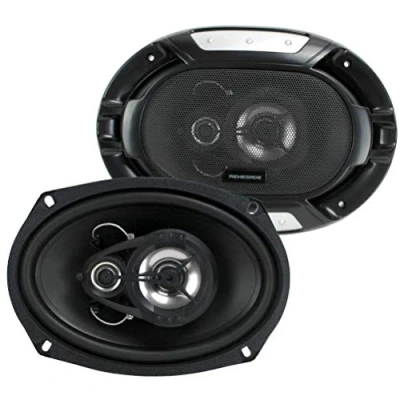 Abbildung von 2 Lautsprecher RENEGADE RX693 3 Wege koaxial 6&quot; x 9&quot; 16,00 23,00 cm tieftöner + hochtöner mitteltöner 150 watt rms 300 max 4 ohm, pro Paar