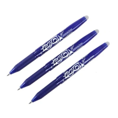 Abbildung von 12 x Pilot Tintenroller Frixion 07 blau Blister mit 3 Stück
