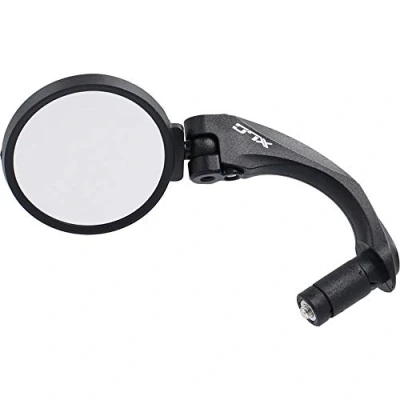 Abbildung von XLC+TipTop Fahrrad Spiegel MR K15 Innenklemmung rund 62mm Links/rechts+Flicken