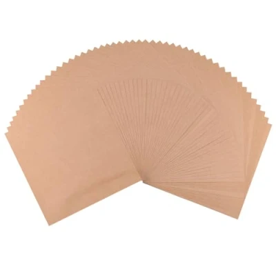 Abbildung von Vaessen Creative Florence Selbstklebend Cardstock Quadratisch Bastelpapier 30,5 x cm Braun 50 Stück Bedruckbares Papier zum Basteln und Hobbyprojekte