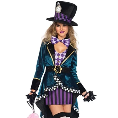Abbildung von LEG AVENUE Damen Delightful Hatter Kost me, Mehrfarbig, Größe: M (EUR 38)