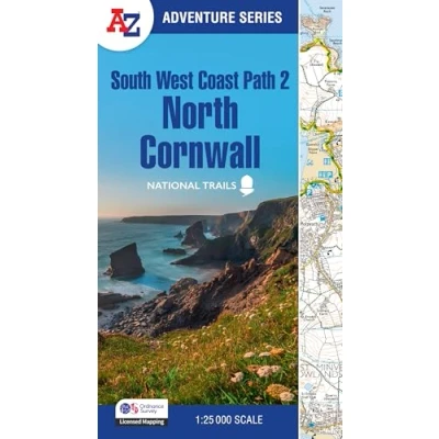 Abbildung von South West Coast Path 2 North Cornwall: with Ordnance Survey mapping (A Z Adventure Series)
