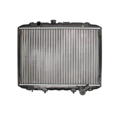 Abbildung von THERMOTEC D70518TT Kühler, Motorkühlung Aluminium, Kunststoff 402 583 23 Schaltgetriebe Kühlrippen mechanisch gefügt MITSUBISHI: L300 / Delica III Bus