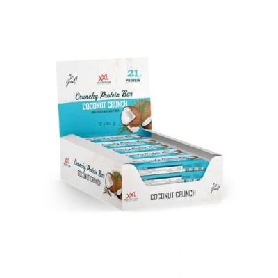 Abbildung von XXL Nutrition Crunchy Protein Bar 12 Pack Coconut