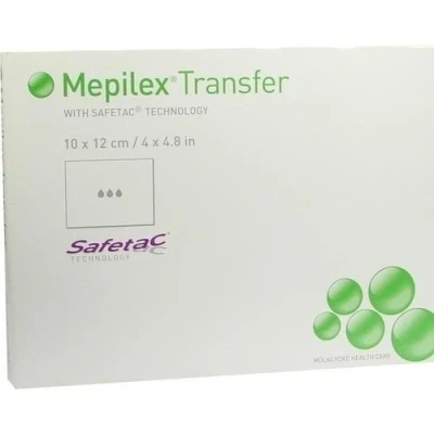 Abbildung von Mepilex Transfer Schaumverband 10x12 Cm Steril 5 St
