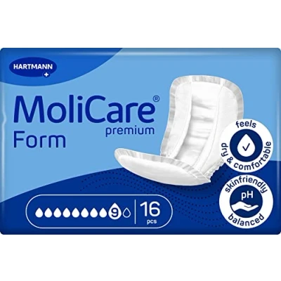 Abbildung von PAUL Hartmann AG Inkontinenzboxer MoliCare® Premium Form Vorlage, 9 Tropfen 16 Stück