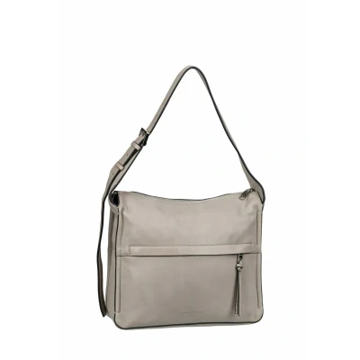 Abbildung von Liebeskind Berlin SKY HOBO M Mittelgrosse Handtasche, Damen, Größe: One Size, Steel