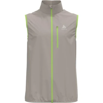 Abbildung von ODLO Zeroweight Weste, Herren, Größe: 58/60, Silver cloud sharp green