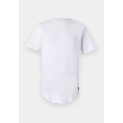 Abbildung von Jack &amp; Jones Jjenoa SS CREW NECK NOOS Tshirt basic, Herren, Größe: XS, White