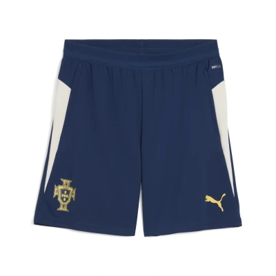 Abbildung von Puma Portugal FPF Training Shorts Nationalmannschaft, Herren, Größe: Large, Persian blue/sugared almond