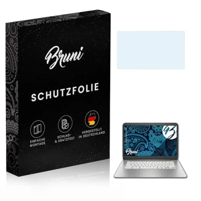Abbildung von Bruni Schutzfolie kompatibel mit Google Chromebook 14 HP Folie, glasklare Displayschutzfolie (2X)