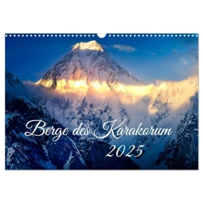 Abbildung von Berge des Karakorum (Wandkalender 2025 DIN A3 quer), CALVENDO Monatskalender