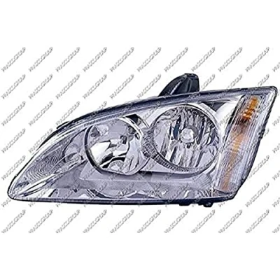 Abbildung von PRASCO FD4244904 Scheinwerfer links H7, H1 chrom ohne Stellmotor für LWR FORD: FOCUS 2 Kombi, Schrägheck, Cabriolet