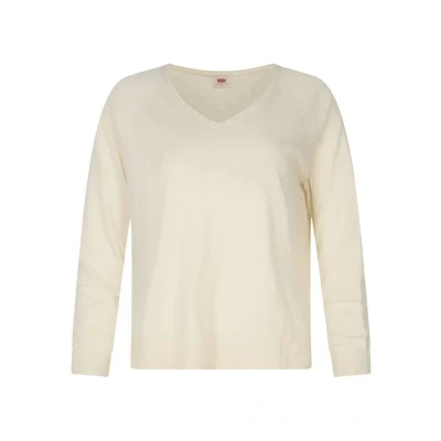 Abbildung von Levi&#039;s Strickpullover, Damen, Größe: Large, Écru