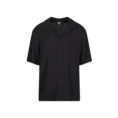 Abbildung von Urban Classics Loose Hemd, Herren, Größe: 5XL, Black