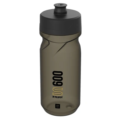Abbildung von Trinkflasche Mit Schraubverschluss Polisport S600 600ml Restyle Transparent/Schwarz/Schwarz