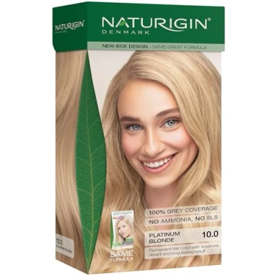 Abbildung von Platinblond 10.0 permanente Haarfabe mit natürlichen Inhaltsstoffen Ohne Ammoniak