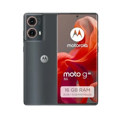 Abbildung von Motorola Moto g85 5G Smartphone (6,67&quot; FHD+ Display, 50 MP Kamera, 8/256 GB, 5000 mAh, Android 14) Urban Grey, inkl. Schutzcover [Exklusiv bei Amazon]