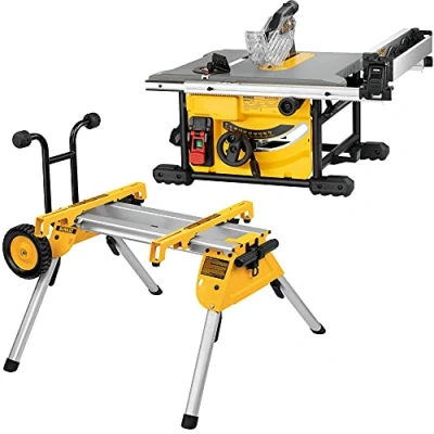 Abbildung von DEWALT Tischkreissäge 1850W 210mm DWE7485 + ARBEITSTISCH DE7400