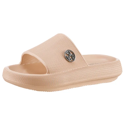 Abbildung von Dockers by Gerli Badepantolette, Sommerschuh, Schlappen, Badeschuh, Poolslides in modischer Optik