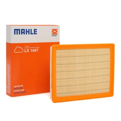 Abbildung von MAHLE ORIGINAL LX 1467 Luftfilter 47,8, 51,7 234, 235 296, 296,5 Filtereinsatz SAAB: 9 3 Kombi, Limousine, OPEL: Vectra C Caravan