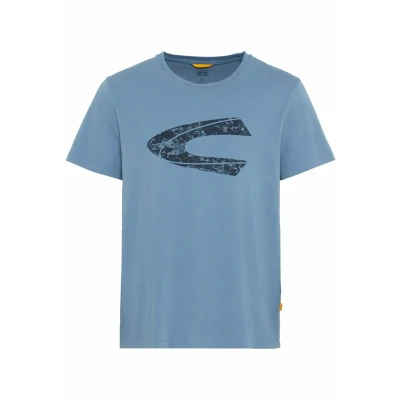 Abbildung von camel active Tshirt print, Herren, Größe: Small, Elemental blue