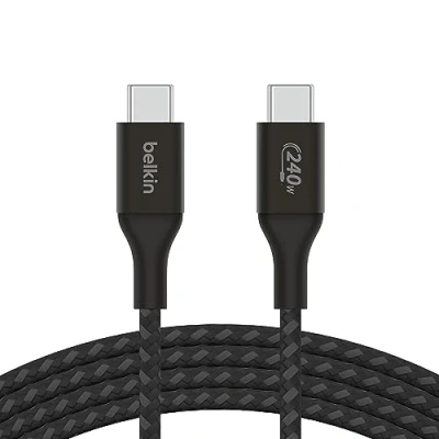 Abbildung von Belkin BOOST CHARGE 240W USB C auf Kabel, 1m Typ C, (100 cm)