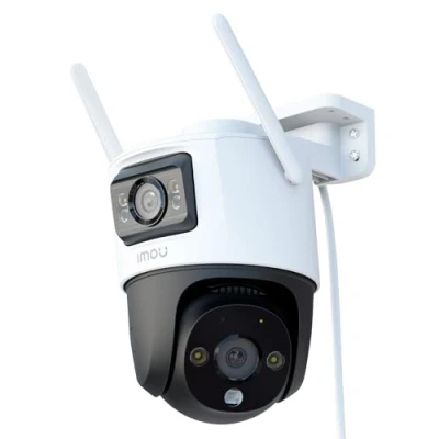 Abbildung von Imou 3MP+3MP PTZ Dual Lens Überwachungskamera Aussen mit KI Personen /Fahrzeugerkennung, Farbnachtsicht, Auto Tracking, 360 WLAN Kamera Outdoor 2 Wege Audio, Sirene, IP66, Funktioniert Alexa