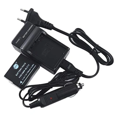 Abbildung von DSTE® Ersatz Batterie und DC114E Reise Ladegerät Compatible für Panasonic DMW BLC12 Lumix DMC G7 GH2 FZ200GK FZ1000 V LUX4 FZ2500 FZ2000 Leica Q Kamera als BLC12E Sigma BP 51