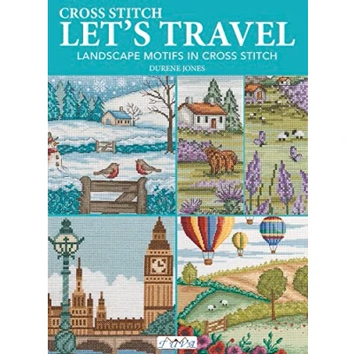 Abbildung von Cross Stitch Let’s Travel: Landscape Motifs in