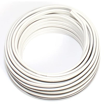 Abbildung von Lautsprecherkabel 2x0,50mm2 10m weiss CCA Audiokabel Boxenkabel