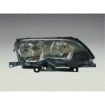 Abbildung von MAGNETI MARELLI 710301177201 Scheinwerfer links H7/H7 Halogen ohne Blinklicht für Rechtsverkehr mit Glühlampen, Stellmotor LWR