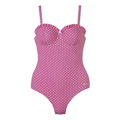 Abbildung von Beco Damen Badeanzug Rock a Bella Swim Chic, Pink/Weiß, 38
