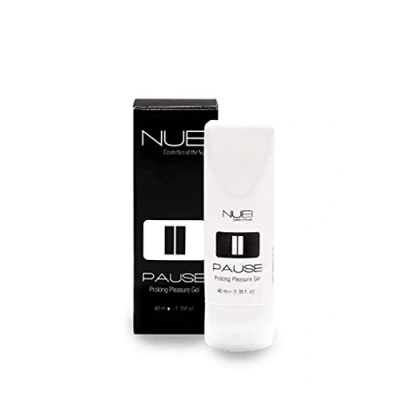 Abbildung von NUEI COSMETICS Verzögerungsmittel Pause (Delay Prolong Pleasure Gel), Flasche mit 50ml, schnell wirksames aktverlängerndes Gleitgel