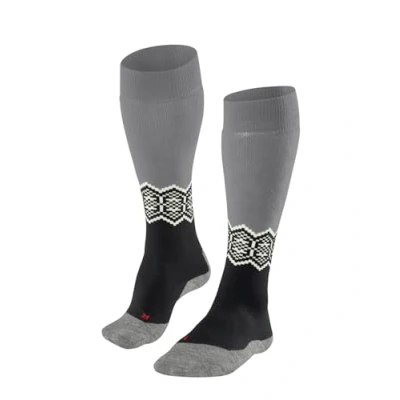 Abbildung von Falke SK2 Intermediate Skiing Kniestrümpfe, Herren, Größe: 39 41, Black mix