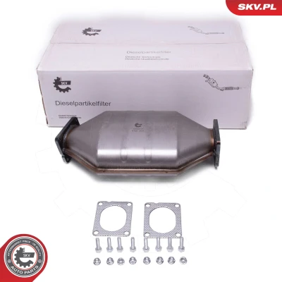 Abbildung von ESEN SKV 62SKV519 Rußpartikelfilter Cordierit BMW: 5 Touring, Limousine, X5