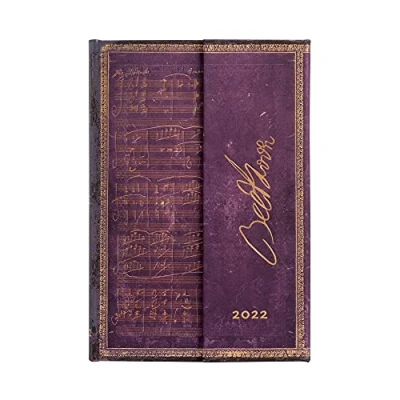Abbildung von 2022 Beethoven, Mini, (Week at a Time) Verso Diary: Hardcover, Layout, 100 gsm, wrap closure