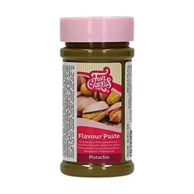 Abbildung von FunCakes Geschmackpaste Pistazie: Lebensmittelpaste, guter Geschmack, perfekt zum Dekorieren von Kuchen, geeignet für Teig und Füllungen. 80 g.
