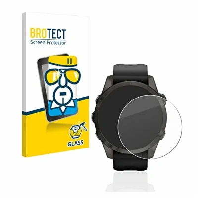 Abbildung von BROTECT Panzer Schutz Glas für Garmin Epix Pro (Gen 2) (42 mm) 9H Echtglas, Displayschutz
