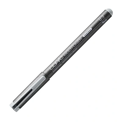 Abbildung von COPIC Multiliner 0,3 mm, Cool Gray, Fineliner mit einer feinen Spitze und wasserbeständiger Pigmenttinte